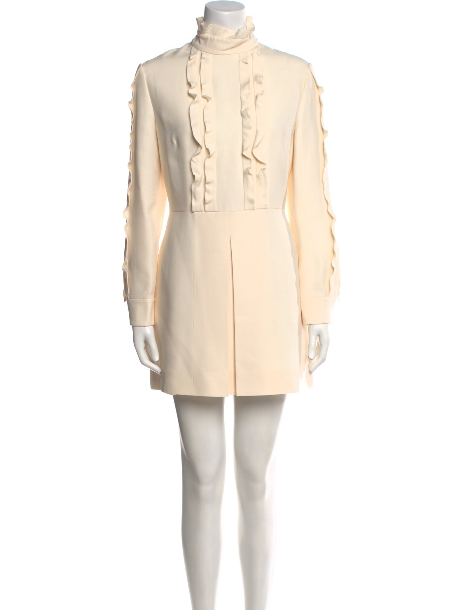 Valentino Virgin Wool Mini Dress