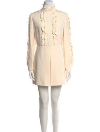 Valentino Virgin Wool Mini Dress