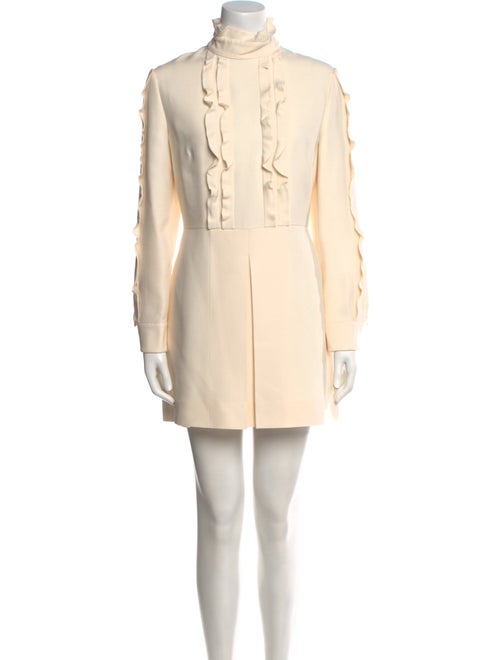 Valentino Virgin Wool Mini Dress