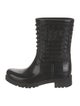 Valentino Rockstud Accents Rubber Rain Boots
