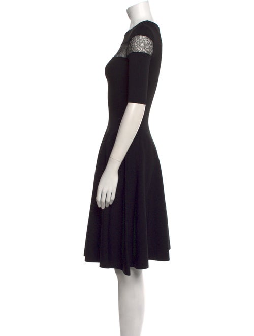 Valentino Crew Neck Knee-Length Dress