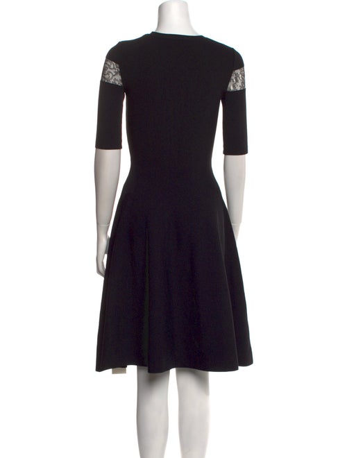 Valentino Crew Neck Knee-Length Dress