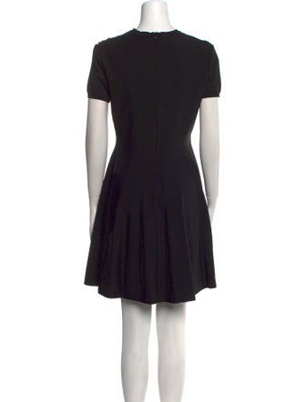 Valentino Crew Neck Mini Dress