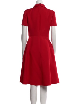 Valentino Virgin Wool Midi Length Dress