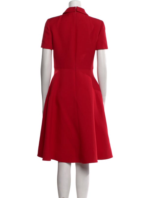 Valentino Virgin Wool Midi Length Dress