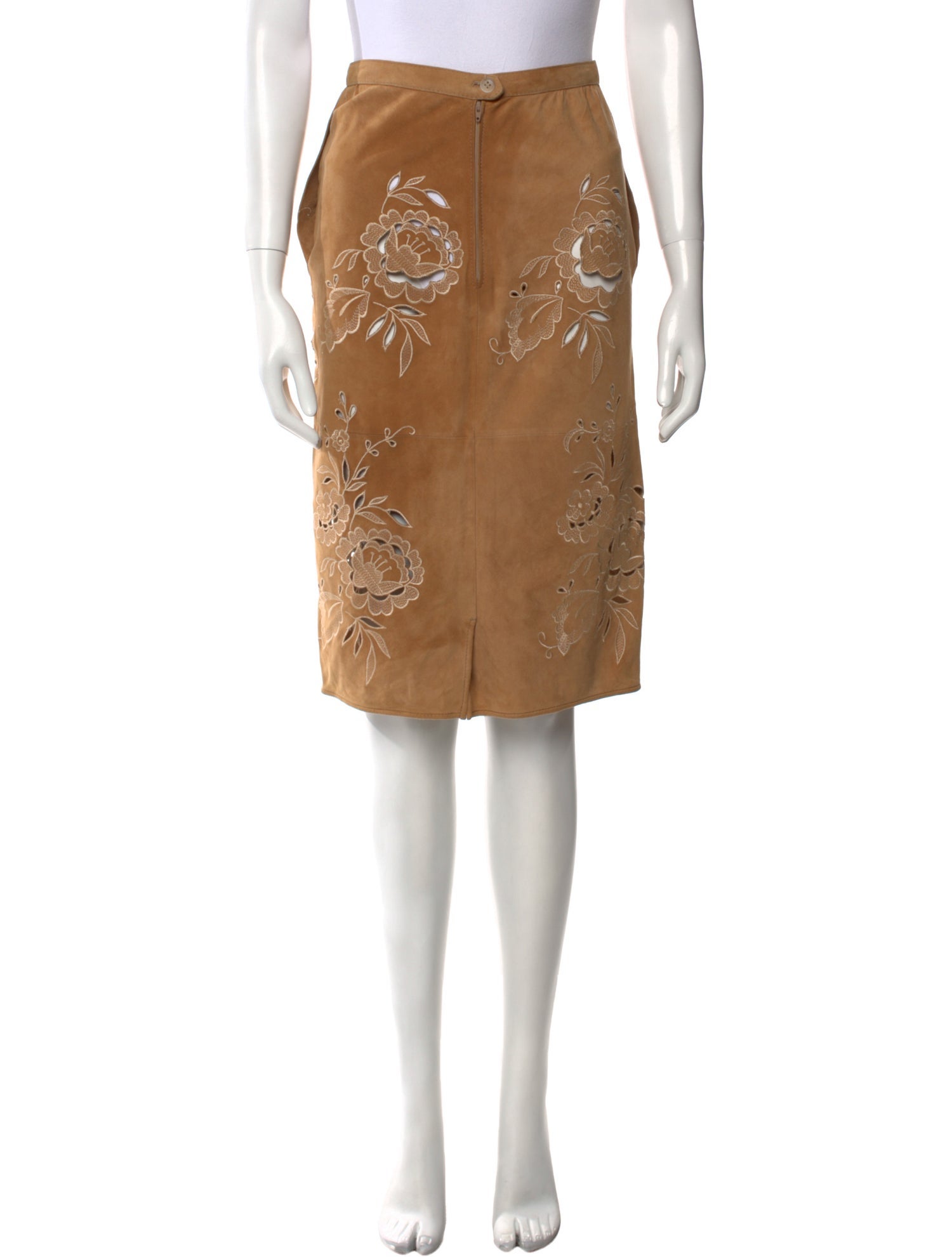 Valentino Vintage Knee-Length Skirt