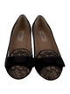 Valentino Lace Lace Trim Embellishment Pumps