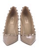 Valentino Rockstud Accents Patent Leather Pumps