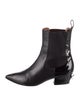 Valentino Leather Chelsea Boots