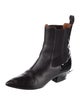 Valentino Leather Chelsea Boots
