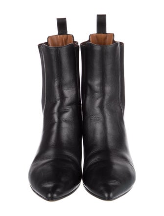 Valentino Leather Chelsea Boots
