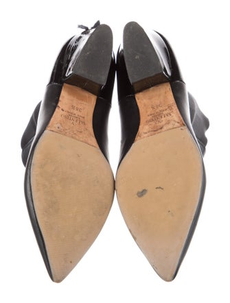 Valentino Leather Chelsea Boots
