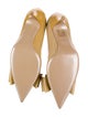 Valentino Patent Leather Bow Accents Pumps
