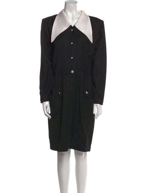 Valentino Wool Knee-Length Dress