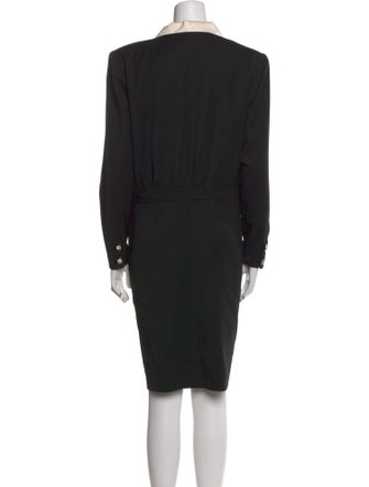 Valentino Wool Knee-Length Dress