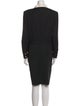 Valentino Wool Knee-Length Dress