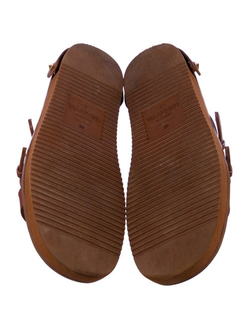 Valentino Leather Slides