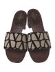 Valentino Patterned Slides