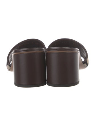 Valentino Patterned Slides