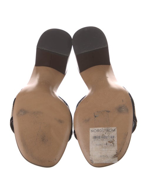 Valentino Patterned Slides