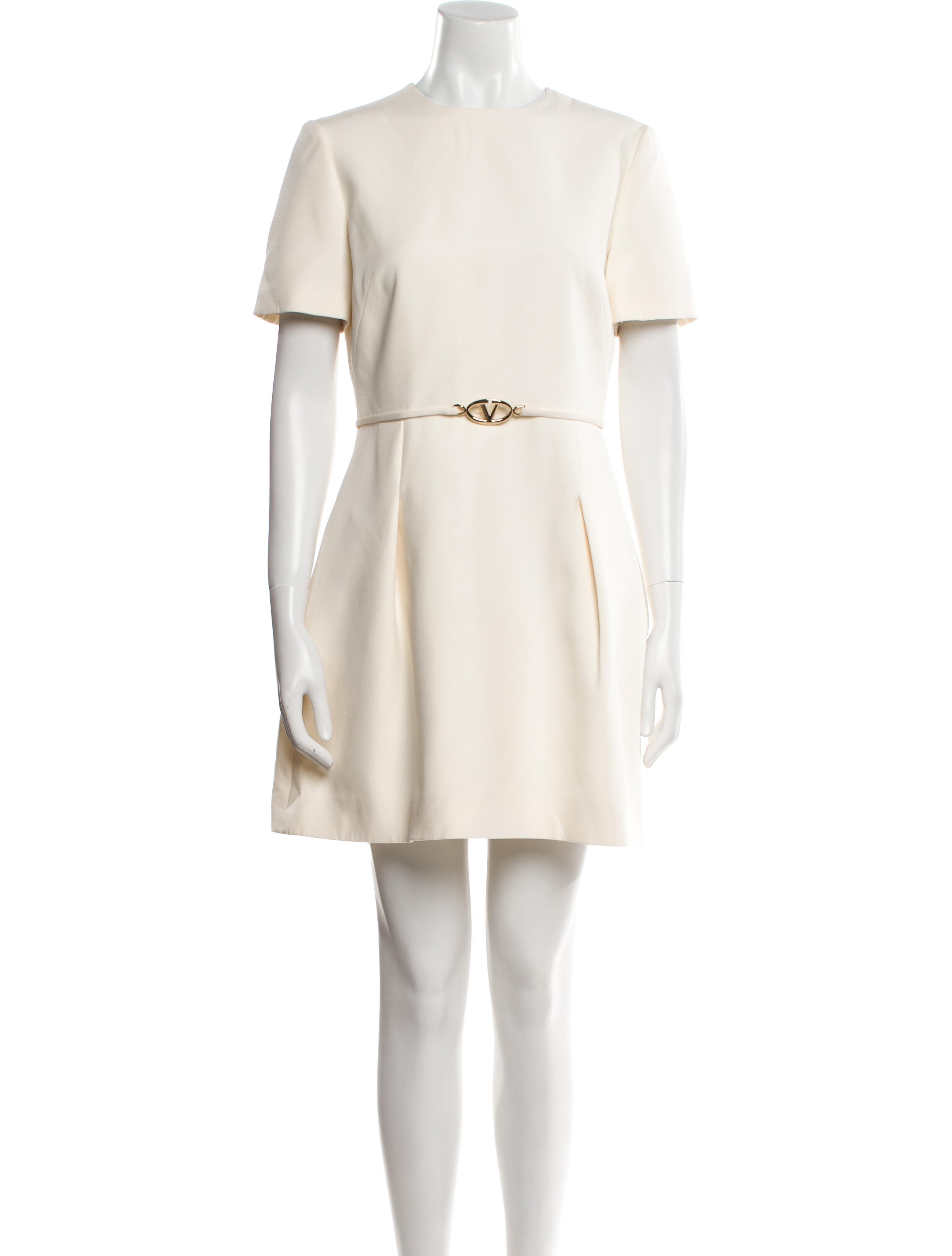 Valentino Virgin Wool Mini Dress