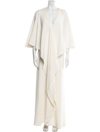 Valentino Silk Long Dress