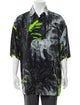 Valentino Printed Three-Quarter Sleeve Shirt