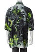 Valentino Printed Three-Quarter Sleeve Shirt