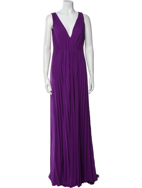 Valentino Silk Long Dress