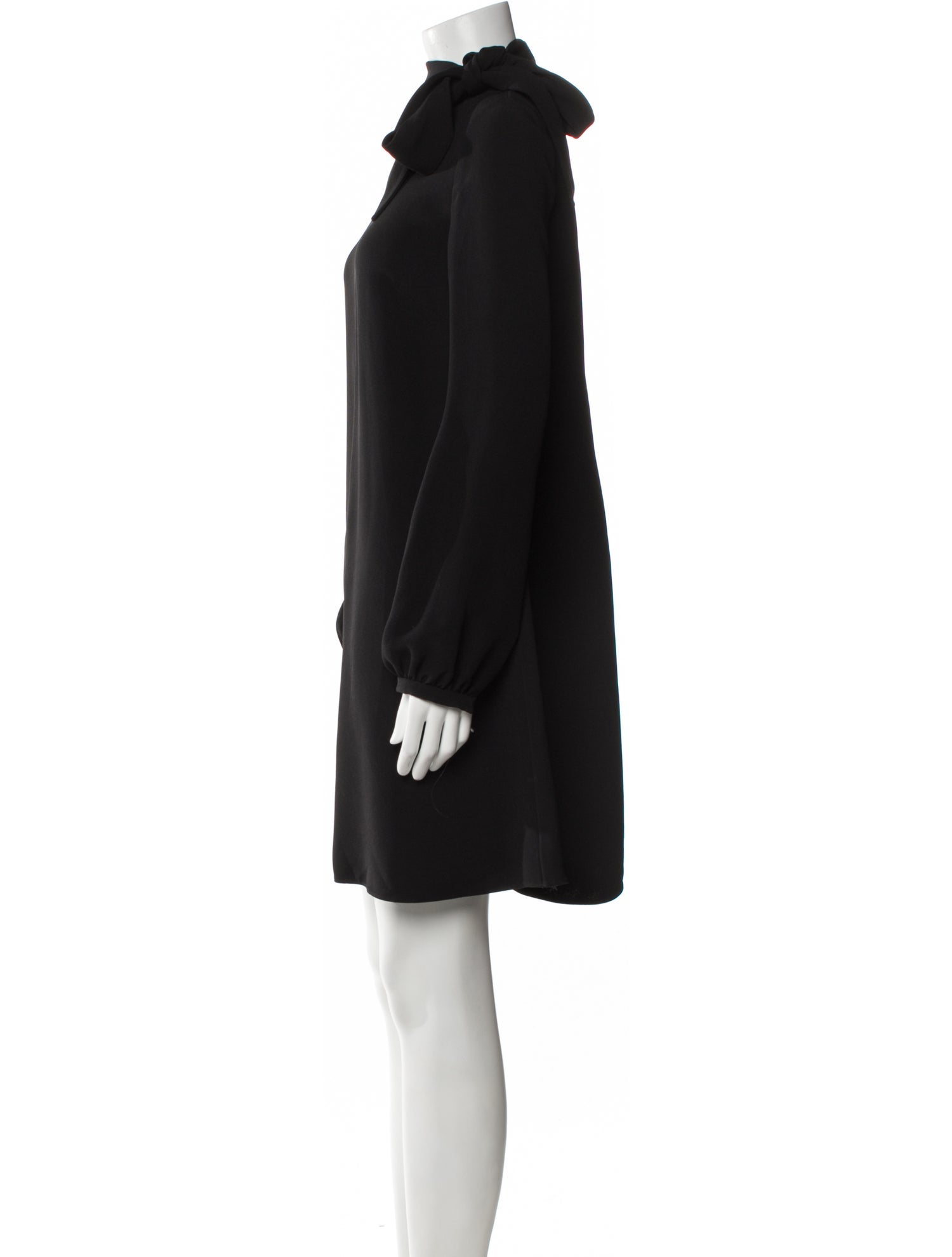 Valentino Mock Neck Mini Dress