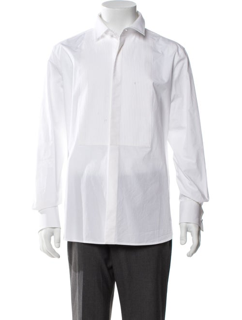 Valentino Long Sleeve Tuxedo Shirt