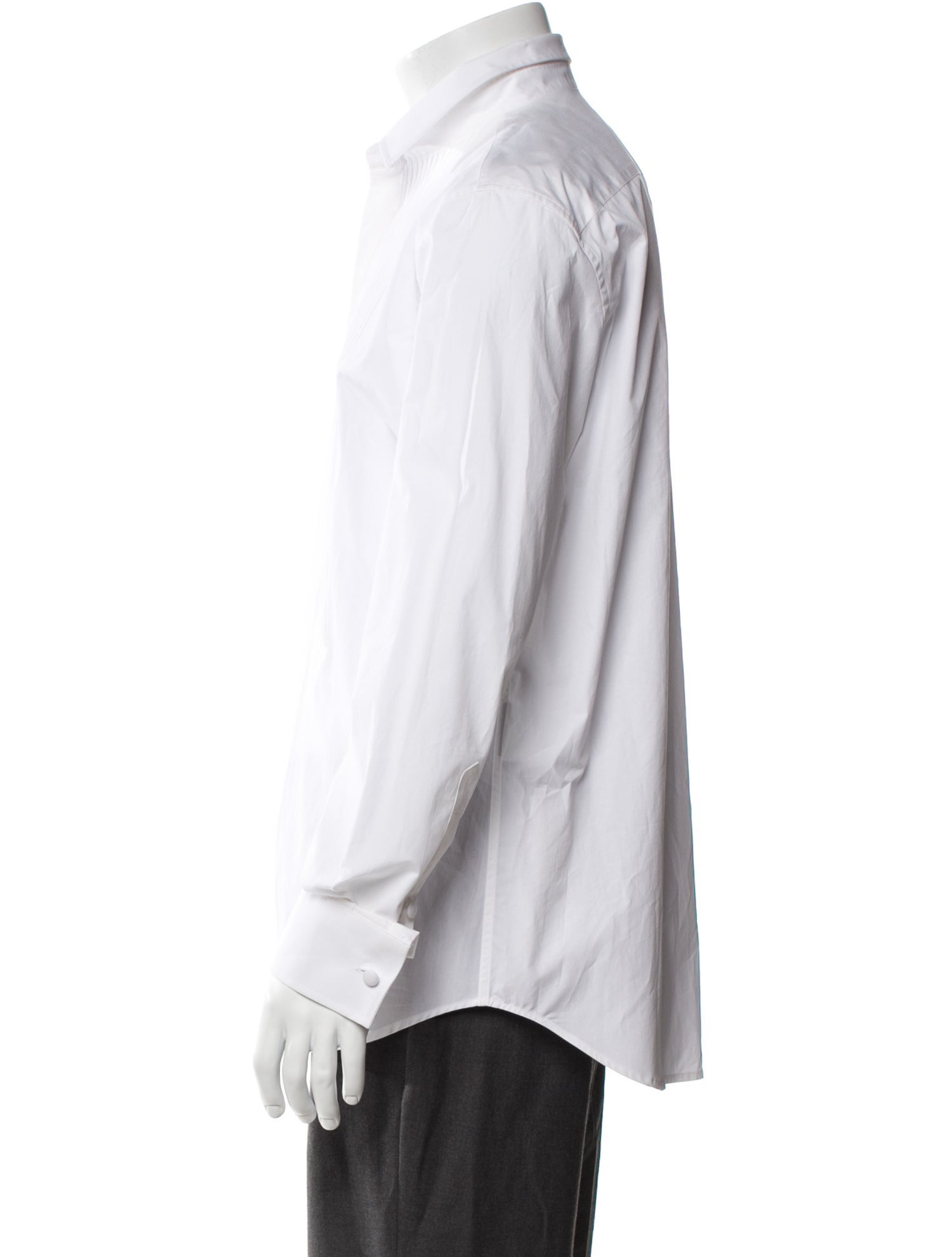 Valentino Long Sleeve Tuxedo Shirt