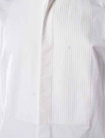 Valentino Long Sleeve Tuxedo Shirt