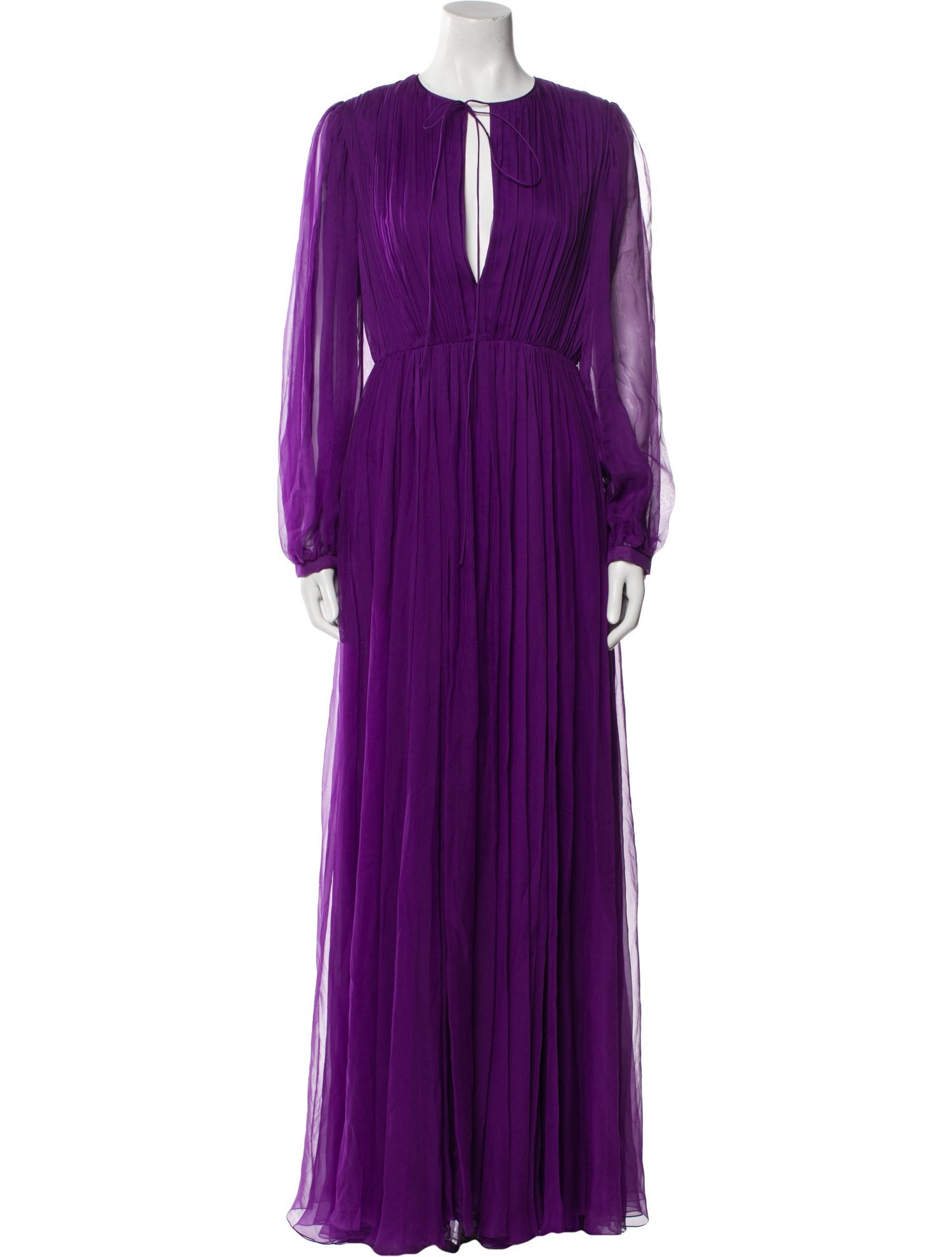 Valentino Silk Long Dress