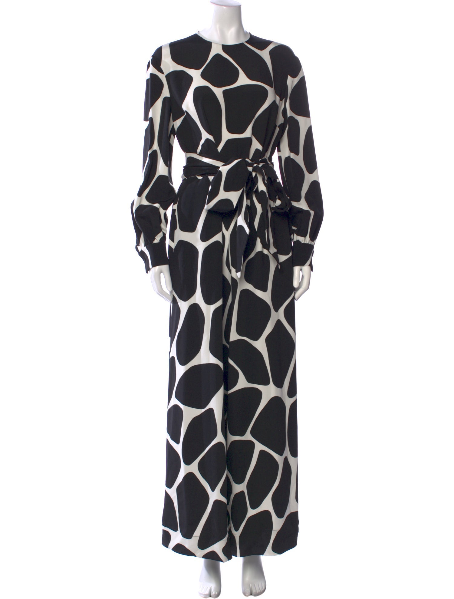 Valentino Silk Printed Jumpsuit