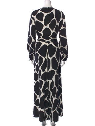 Valentino Silk Printed Jumpsuit