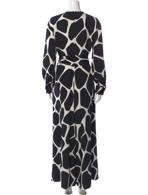 Valentino Silk Printed Jumpsuit