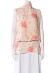 Valentino Silk Floral Print Blouse