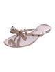 Valentino Rockstud Accents Rubber Flip Flops