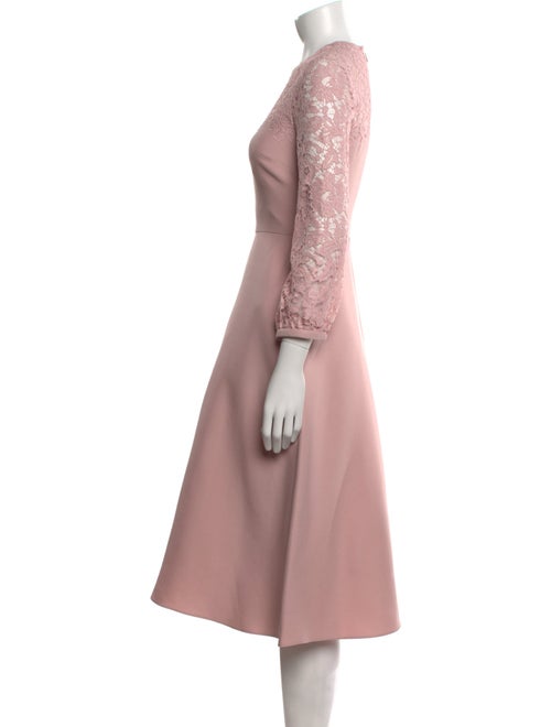 Valentino Virgin Wool Midi Length Dress