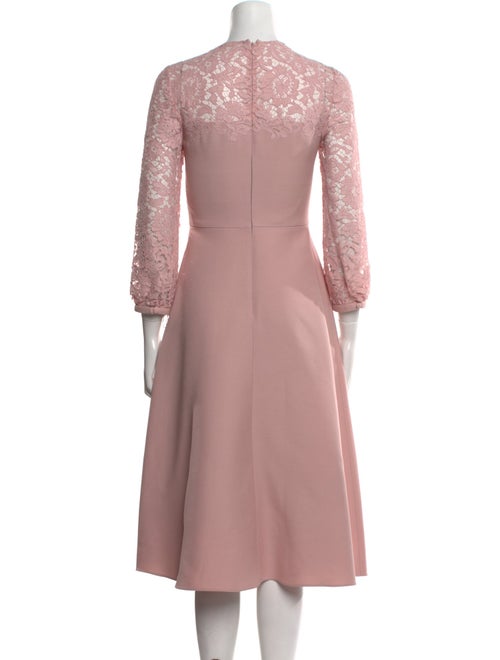 Valentino Virgin Wool Midi Length Dress