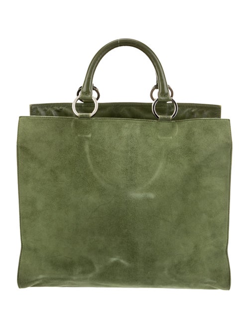 Valentino Suede Top Handle Bag