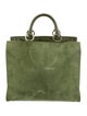 Valentino Suede Top Handle Bag