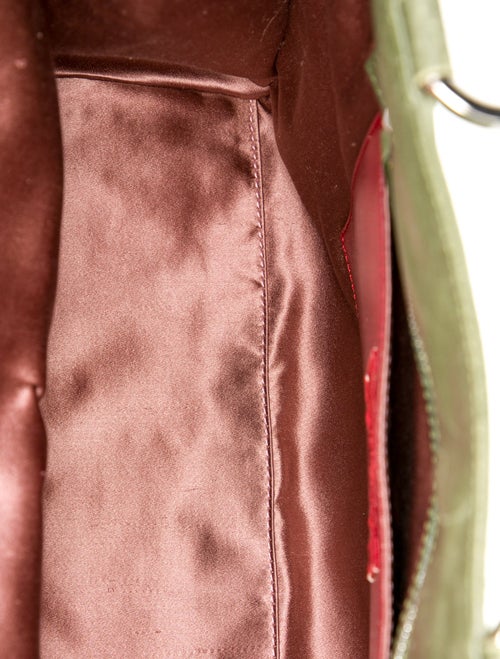 Valentino Suede Top Handle Bag