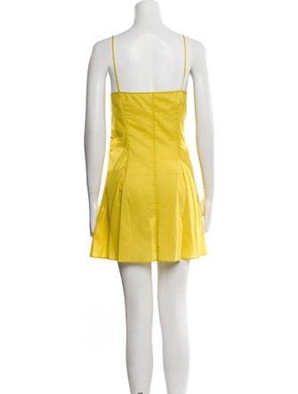 Valentino V-Neck Mini Dress