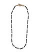 Valentino Crystal & Bead Strand Necklace