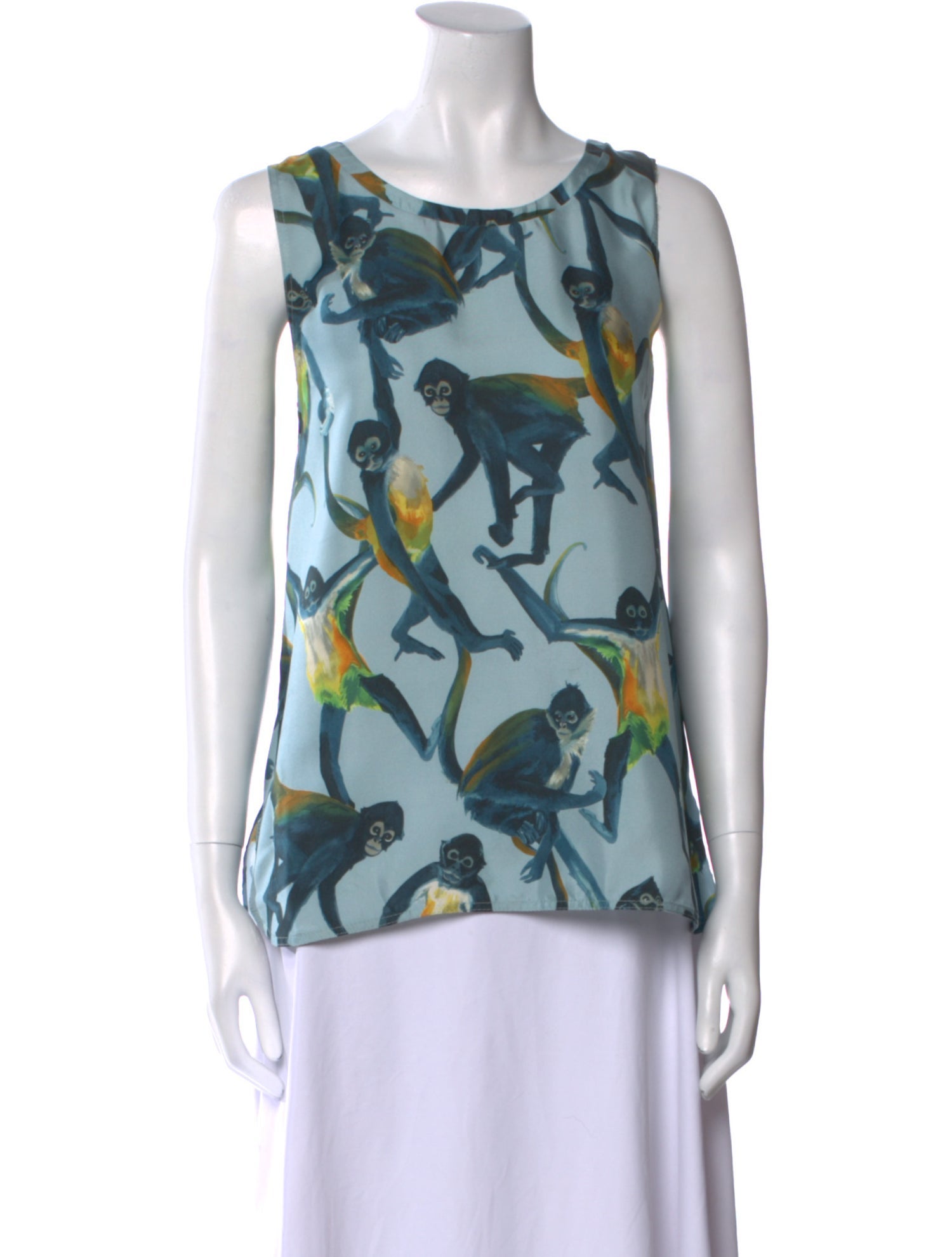 Valentino Silk Printed Top