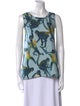 Valentino Silk Printed Top