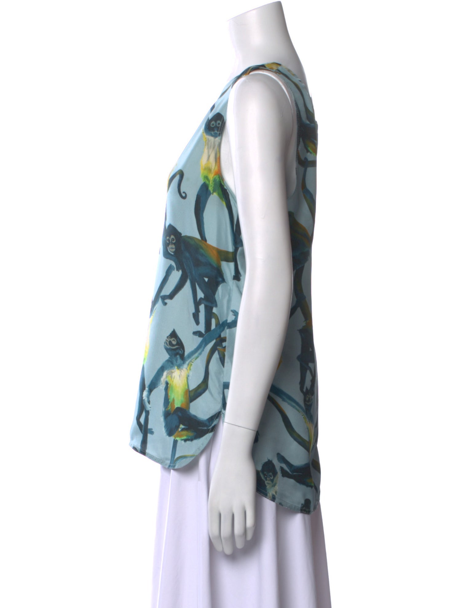 Valentino Silk Printed Top