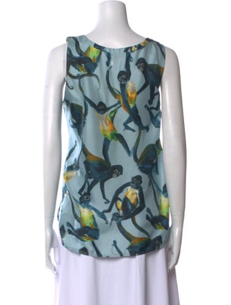 Valentino Silk Printed Top